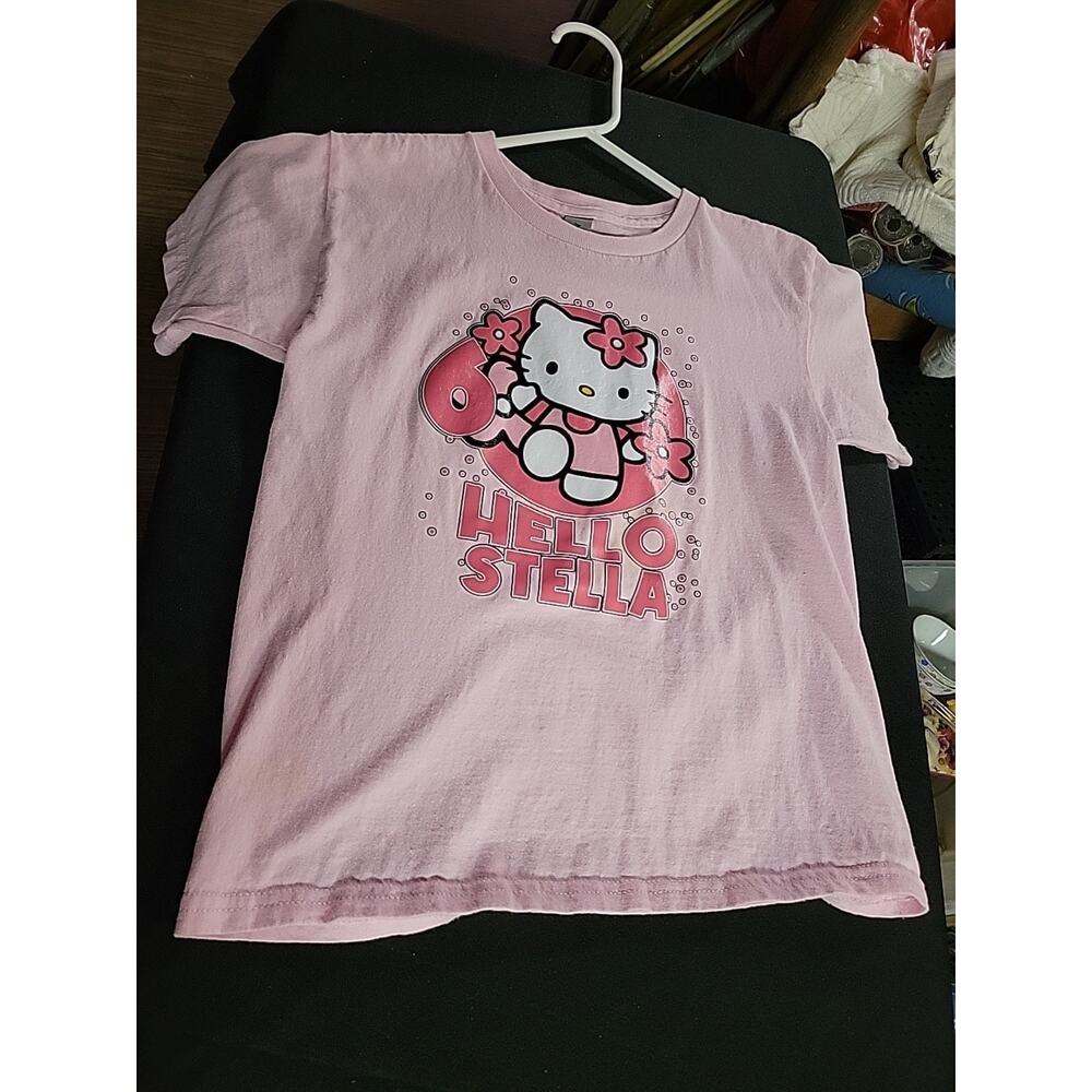 Girls Small Youth 6 7 Hello Kitty Stella Tshirt
